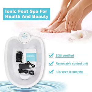 Ionnalux Ionic Foot Detox Machine with Built-In Massage