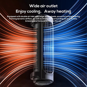 DriviKool USB Car Cooling Fan with 3 Speeds