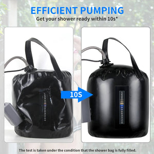 ClinyShowe Rechargeable Portable Camping Shower | Outdoor & Pet Wash