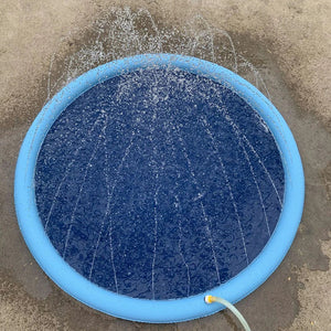 WoofiPool Dog Swimming Pool | Outdoor Sprinkler Splash Pad