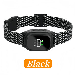 WhisiPaw Dog Anti Bark Collar - Waterproof Rechargeable Dog Bark Collar