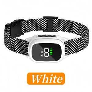 WhisiPaw Dog Anti Bark Collar - Waterproof Rechargeable Dog Bark Collar