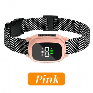 WhisiPaw Dog Anti Bark Collar - Waterproof Rechargeable Dog Bark Collar