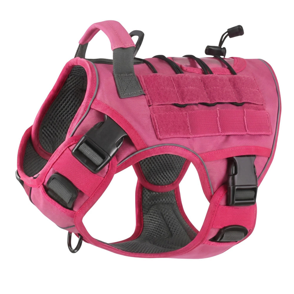 FangRidox Tactical No-Pull Dog Harness for Medium Large Dogs