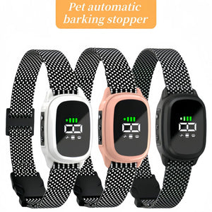 WhisiPaw Dog Anti Bark Collar - Waterproof Rechargeable Dog Bark Collar