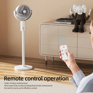 VortixVex 3-in-1 Convertible Air Circulator Fan with Remote Control