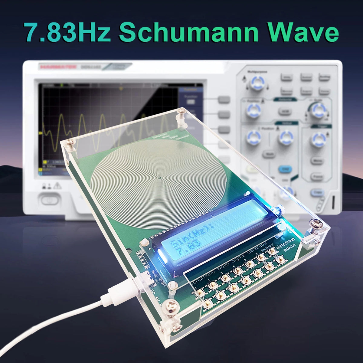 AetheLyx Schumann Resonance & Pure Sine Wave Generator