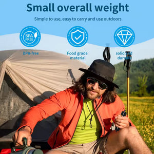 AquaZipo Ultralight Mini Outdoor Water Filter - 0.01 Micron