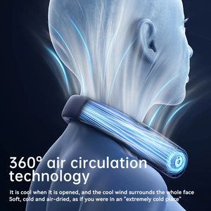 AuraIcyy Neck Fan with TEC Ice Cooling Technology