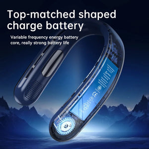AuraIcyy Neck Fan with TEC Ice Cooling Technology
