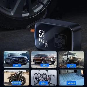 BlitzoPum Portable Cordless Tyre Inflator with AI Auto-Stop