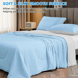 SomnaKool Q-Max 0.45+ Cooling Blanket for Hot Sleepers