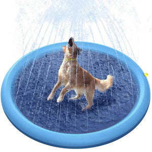 WoofiPool Dog Swimming Pool | Outdoor Sprinkler Splash Pad