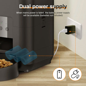 ChowiPaw Smart Automatic Pet Feeder with WiFi App Control