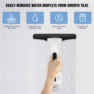 ClearVynu Cordless Window Vacuum Cleaner | Streak-Free Glass & Tile Cleaning UK