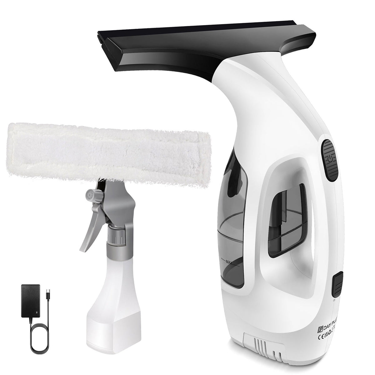 ClearVynu Cordless Window Vacuum Cleaner | Streak-Free Glass & Tile Cleaning UK