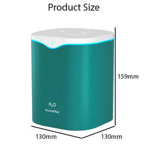 ClouDiaxi 2L Silent Cool Mist Humidifier with Dual Nozzle