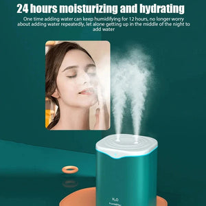ClouDiaxi 2L Silent Cool Mist Humidifier with Dual Nozzle