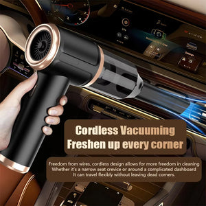 DashiDust 5-in-1 Car Vacuum Cleaner | 45000Pa Cordless Suction