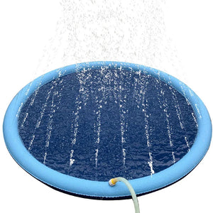 WoofiPool Dog Swimming Pool | Outdoor Sprinkler Splash Pad