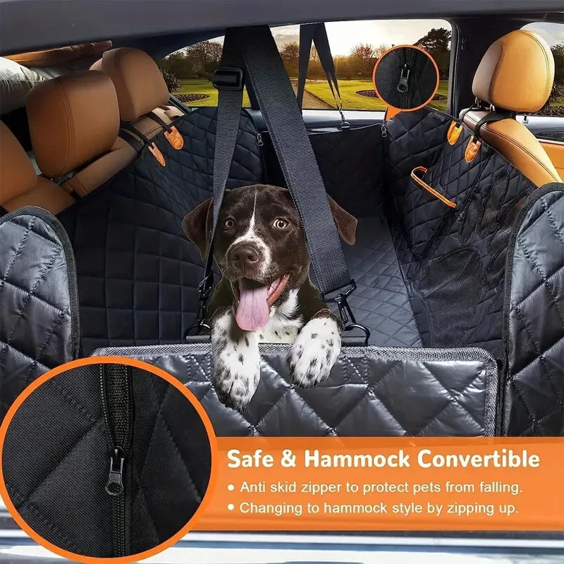 TuffieTail 3-in-1 Waterproof Dog Car Seat Cover