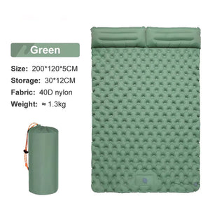 DuoRestor Inflatable Double Camping Mattress for Couples