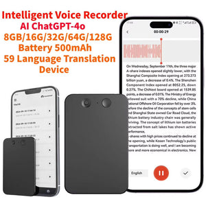 EchoScrib AI Note Taker & Automated Transcription Device