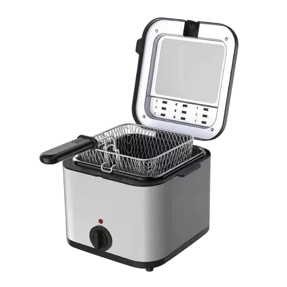 CryspiPro 2.5L Deep Fat Fryer with 1000W Fast Frying & Triple Safety