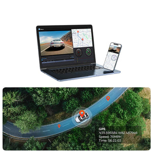 DashyLynk 4K Wireless Dashcam with Rear Camera & WiFi UK