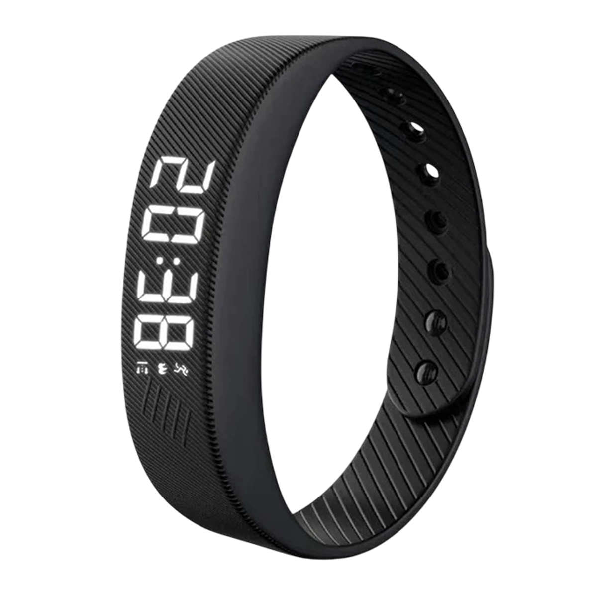 FlickoWake Silent Vibration Alarm Band with 3D Pedometer