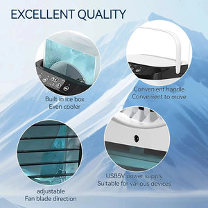 GlaciVyex Portable Air Conditioner and Personal Humidifier