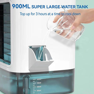 GlaciVyex Portable Air Conditioner and Personal Humidifier