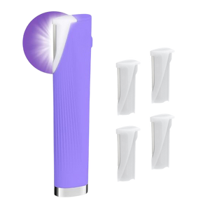 Glassyox Sonic Dermaplaning Device for Facial Exfoliation and Hair Removal