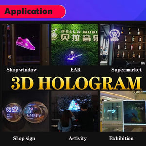 Holovoxy 3D Hologram Fan LED Floating Display UK