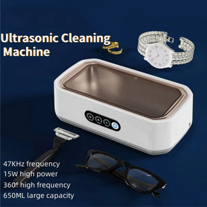 JewelyClin 47KHz Ultrasonic Jewellery and Glasses Cleaner