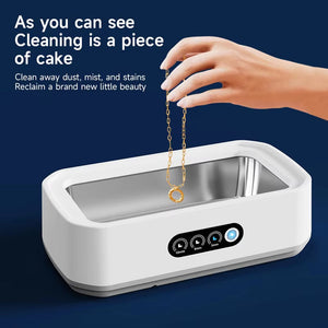 JewelyClin 47KHz Ultrasonic Jewellery and Glasses Cleaner