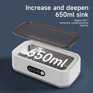JewelyClin 47KHz Ultrasonic Jewellery and Glasses Cleaner