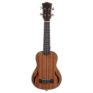 LilaEjoy Ukulele For Beginners Starter Pack with Mahogany Body & Tuner