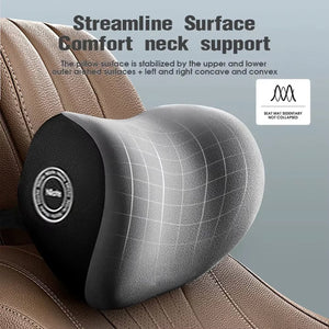 LubeCarok Ergonomic Car Lumbar Support & 3D Neck Pillow