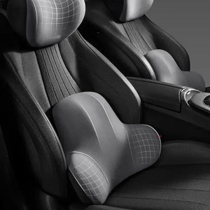 LubeCarok Ergonomic Car Lumbar Support & 3D Neck Pillow