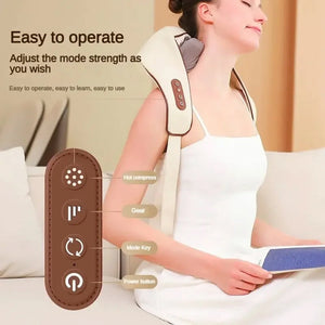 Buy MasovaLyx Neck and Shoulder Massager UK | Deep Tissue Relief
