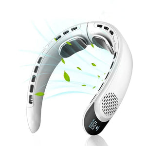 NeckyKool Bladeless Neck Fan for Hands-Free 360 Cooling