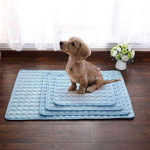 Pawolaf Dog Cooling Mat - Gel-Free Heat Relief for Pets