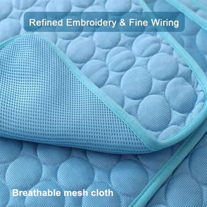 Pawolaf Dog Cooling Mat - Gel-Free Heat Relief for Pets