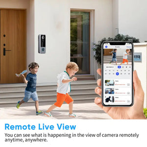 PurePeeki Wireless Video Doorbell Without Subscription