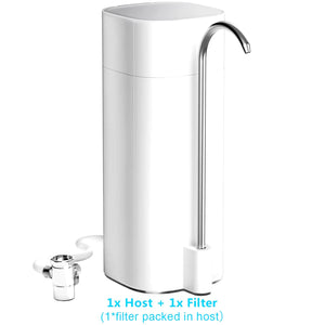 PuryTapi Countertop Water Filter 8000 Gallon Capacity
