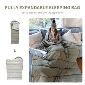 RestZipo Portable & Spliceable Camping Sleeping Bag UK