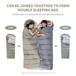 RestZipo Portable & Spliceable Camping Sleeping Bag UK