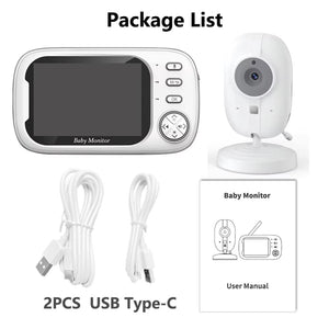 SecurNesto No-WiFi Baby Monitor with 3.5" HD Screen