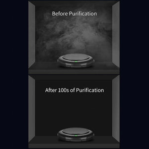 SkyeRidde Solar Car Air Purifier with HEPA Filter